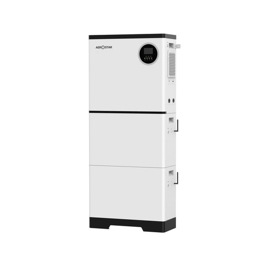 Інвертор гібридний AER-I HB 5,5 kW  Акумуляторна батарея AER-B LiFePO4 5,12 kWh (1 шт)
