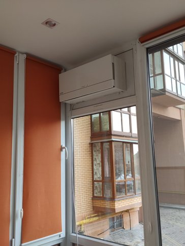 Монтаж настінної припливно-витяжної установки Mitsubishi Electric VL-100EU5-E
